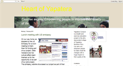 Desktop Screenshot of heartofyapatera.blogspot.com