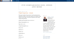 Desktop Screenshot of comparisons.blogspot.com