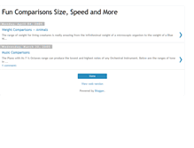 Tablet Screenshot of comparisons.blogspot.com