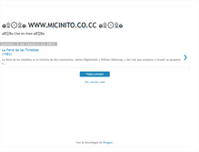 Tablet Screenshot of micinito.blogspot.com