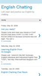 Mobile Screenshot of englishchatting.blogspot.com