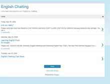 Tablet Screenshot of englishchatting.blogspot.com