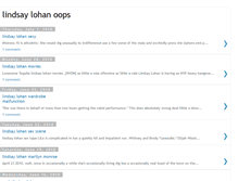 Tablet Screenshot of lindsaylohan-oops.blogspot.com