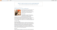 Desktop Screenshot of hetbelgischklassement.blogspot.com