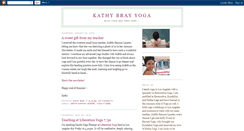 Desktop Screenshot of kathybrayyoga.blogspot.com