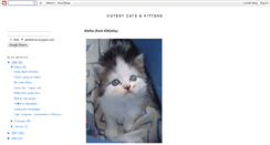 Desktop Screenshot of allkittencat.blogspot.com