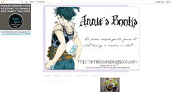 Desktop Screenshot of annisbooks.blogspot.com