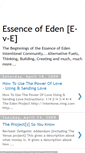 Mobile Screenshot of essence-of-eden.blogspot.com