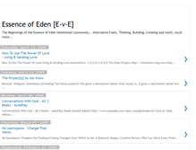 Tablet Screenshot of essence-of-eden.blogspot.com