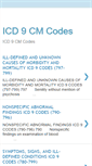 Mobile Screenshot of icd9cm.blogspot.com