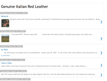 Tablet Screenshot of genuineitalianredleather.blogspot.com