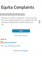 Mobile Screenshot of equitacomplaints.blogspot.com