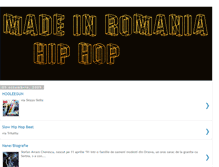 Tablet Screenshot of madeinromania-hiphop.blogspot.com