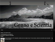 Tablet Screenshot of gennoescientia.blogspot.com