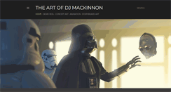 Desktop Screenshot of mackinnonart.blogspot.com