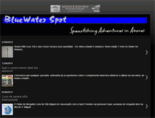 Tablet Screenshot of bluewaterspotweb.blogspot.com