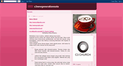 Desktop Screenshot of c3newgenerationsolo.blogspot.com