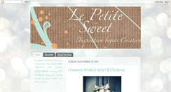 Desktop Screenshot of lepetitesweetcupcakes.blogspot.com