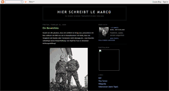 Desktop Screenshot of lemarco.blogspot.com