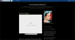 Desktop Screenshot of chicanocandace.blogspot.com