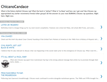 Tablet Screenshot of chicanocandace.blogspot.com