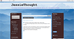 Desktop Screenshot of jessiethought.blogspot.com