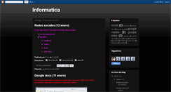 Desktop Screenshot of manena-informatica.blogspot.com