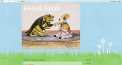 Desktop Screenshot of klubniks.blogspot.com