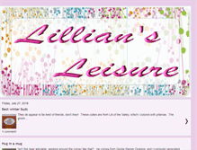 Tablet Screenshot of lilliansleisure.blogspot.com