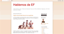Desktop Screenshot of hablemosdeef.blogspot.com