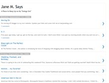 Tablet Screenshot of janemsays.blogspot.com