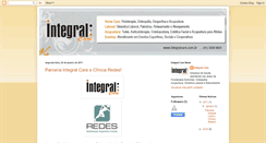 Desktop Screenshot of integralcarenews.blogspot.com