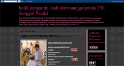 Desktop Screenshot of butikpengantinsanggulperak.blogspot.com