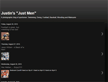 Tablet Screenshot of justinjustmen.blogspot.com