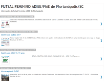 Tablet Screenshot of futsalfemininoadiee.blogspot.com