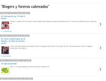 Tablet Screenshot of blogersyforeroscabreados-amaia.blogspot.com
