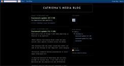 Desktop Screenshot of cheneymediacatriona.blogspot.com