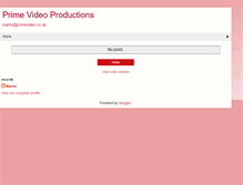 Tablet Screenshot of primevideoproductions.blogspot.com