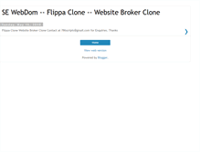 Tablet Screenshot of flippaclone.blogspot.com