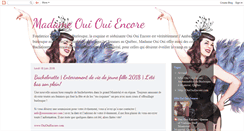 Desktop Screenshot of mlleouiouiencore.blogspot.com