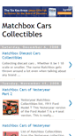 Mobile Screenshot of matchboxcollectibles.blogspot.com