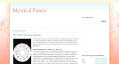Desktop Screenshot of mysticalfuture.blogspot.com
