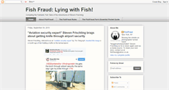 Desktop Screenshot of fishfraud.blogspot.com