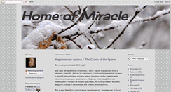 Desktop Screenshot of miracle-nz.blogspot.com