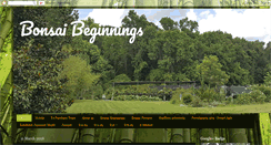 Desktop Screenshot of bonsaibeginnings.blogspot.com