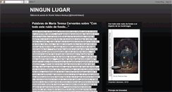 Desktop Screenshot of ningunlugarvelasco.blogspot.com