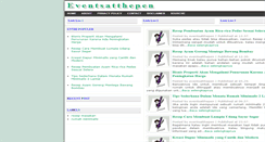 Desktop Screenshot of eventsatthepen.blogspot.com