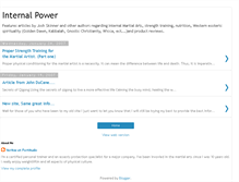 Tablet Screenshot of internalpowersecrets.blogspot.com
