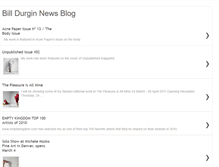 Tablet Screenshot of billdurginnews.blogspot.com
