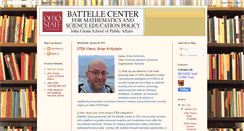 Desktop Screenshot of battellecenter.blogspot.com